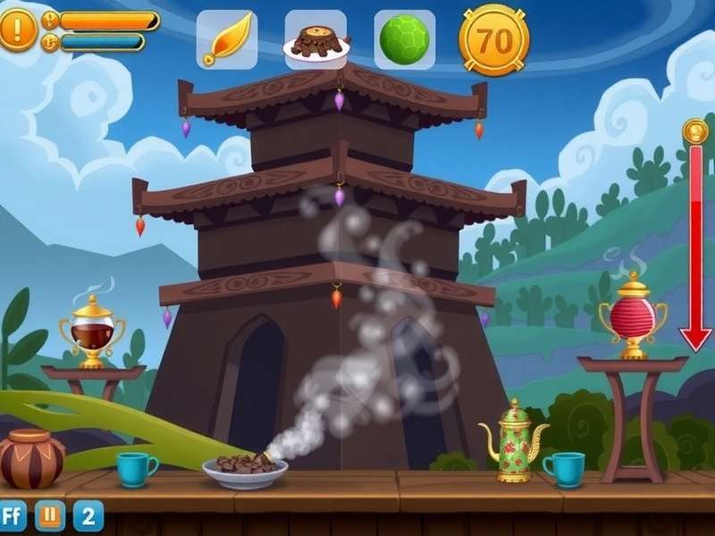 Tea Virtuoso in Action Tea Virtuoso Gameplay Screenshot
